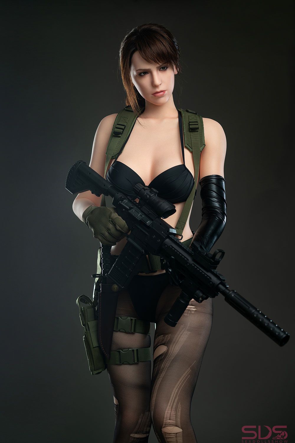 Quiet Sex Doll Game Lady Sex Doll Metal Gear 5 Quiet Cosplay Silicone